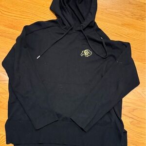 CU Boulder Black Sweater Tommy Bahama Hoodie